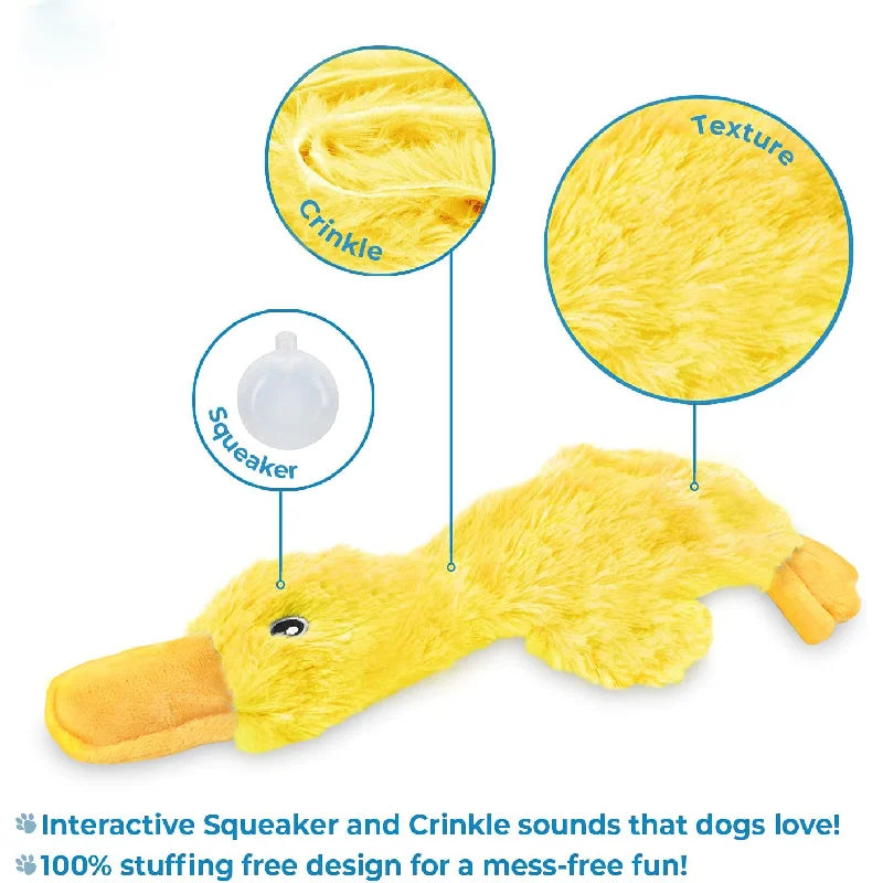 Squeaky Duck Dog Toy