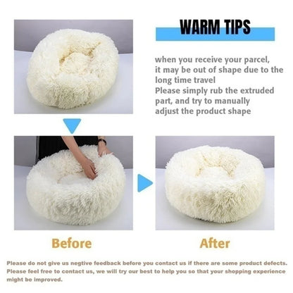 Donut Plush Pet Bed